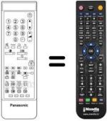 Comandos à distância equivalente TNQ 8E 0440