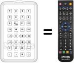 Comandos à distância equivalente TELECOMPUTER 99-16