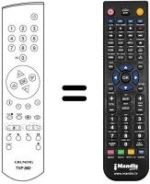 Comandos à distância equivalente Grundig TVR 5530 TEXT