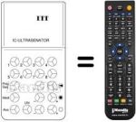 Comandos à distância equivalente UFB 3 U