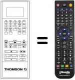 Comandos à distância equivalente Thomson V 610