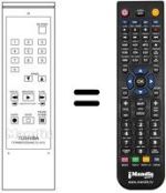 Comandos à distância equivalente VC-67 G