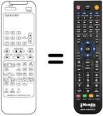 Comandos à distância equivalente WELTBLICH VTR 2911