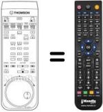 Comandos à distância equivalente Thomson VP 5280 L