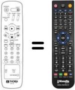Comandos à distância equivalente VR 172 L