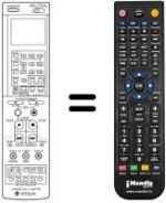 Comandos à distância equivalente VT-RM 773 E