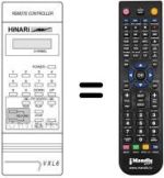 Comandos à distância equivalente VXL 6