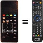 Comandos à distância equivalente Grundig EURORA 2000