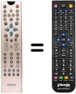Comandos à distância equivalente Aristona DVD R 1000