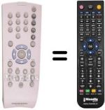 Comandos à distância equivalente Grundig GDP 4200 XENARO