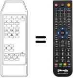 Comandos à distância equivalente LG 105-520B