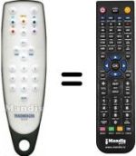 Comandos à distância equivalente Thomson 10MH80BT