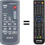 Comandos à distância equivalente Sony DCR-HC20E