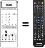 Comandos à distância equivalente REMCON902