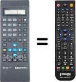 Comandos à distância equivalente Grundig SE6110