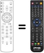 Comandos à distância equivalente Sinudyne VISION2539A