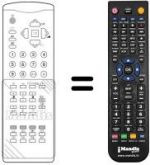 Comandos à distância equivalente Samsung 3F14-00037-050
