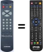 Comandos à distância equivalente Samsung CB5073Z