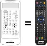 Comandos à distância equivalente LG 597-059E