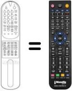 Comandos à distância equivalente LG CB21Q60ET