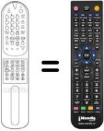 Comandos à distância equivalente LG CE29Q46