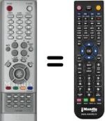 Comandos à distância equivalente Samsung RM-C803