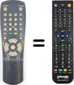 Comandos à distância equivalente Blaupunkt AA59-10107C