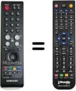 Comandos à distância equivalente Samsung BN5900596A
