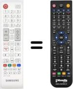 Comandos à distância equivalente Samsung LE32S71B