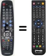 Comandos à distância equivalente Samsung LE37A451C1/XBT
