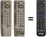 Comandos à distância equivalente Panasonic TX-32PX20