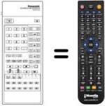 Comandos à distância equivalente Ferguson EUR51140