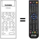 Comandos à distância equivalente Telefunken P590D