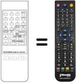 Comandos à distância equivalente Lenoir TV6320VR