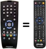 Comandos à distância equivalente Grundig PXW110-6615 REF