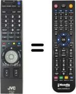 Comandos à distância equivalente JVC LT-32DE9BU