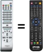Comandos à distância equivalente Hitachi VS20349162