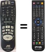 Comandos à distância equivalente JVC LP20303014A