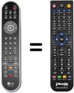 Comandos à distância equivalente LG L4200AFL