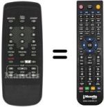 Comandos à distância equivalente Philips VR16108