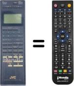 Comandos à distância equivalente JVC HR-D530E