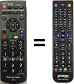 Comandos à distância equivalente N2QAYB000823