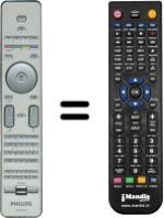 Comandos à distância equivalente Philips 42PFL9900D-10-TV