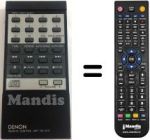 Comandos à distância equivalente RC-203