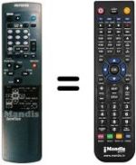 Comandos à distância equivalente Aiwa HV-FX3800