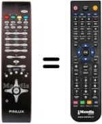 Comandos à distância equivalente Inno Hit IH32825TF HD