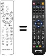 Comandos à distância equivalente SCHNEIDER TV100