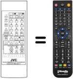 Comandos à distância equivalente JVC RM-C601F