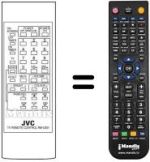Comandos à distância equivalente JVC RM-C620