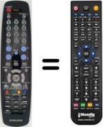 Comandos à distância equivalente Samsung LE23R41